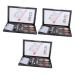 FOMIYES 3 Sets Eyebrow Powder Set Waterproof Eyebrow Makeup Flash Suit Eyebrow Cosmetic Tool Eyebrow Pencil