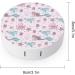 Mermaid Underwater Tropical Ocean Round Case For Contact Lens Kit Storage Box with Mirror Printed - Buy Online on GoSupps.com