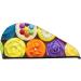 Buy Brightly Colored Cupcakes Microfiber Hair Towel | Soft Super Absorbent Quick Dry Coral Velvet Wrap for Long Curly & Thick Hair - International Shipping - Buy Online on GoSupps.com