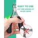 Podiatrist-Approved Toenail Clippers for Thick & Ingrown Nails - Stainless Steel Grooming Tool for Men & Women - Buy Online on GoSupps.com