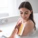 Exfoliating Body Brush for Shower and Bath - Removes Dead Skin Cells, Firms Skin, and Stimulates Circulation - Ebony - Buy Online on GoSupps.com