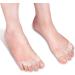 Aoutecen Silicone Gel Toe Separator 3.7 X 1.0 Inch - Pedicure Supplies for Men and Women - Toe Stretchers - Easy Wear in Shoes - Buy Online on GoSupps.com