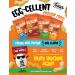 EGG-CELLENT Protein Puffs - Sea Salt & Vinegar 33g (Pack of 1) - Buy Online on GoSupps.com