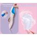 Soft Gel Arch Support Insoles for Flat Feet - Adhesive Cushions for Plantar Fasciitis Relief (2 Pairs) - Buy Online on GoSupps.com