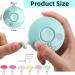 Electric Children Nail File - Safe 6-in-1 Nail Cutter for Babies & Toddlers | Interchangeable Grinding Heads | Healthy & Gentle Care - Buy Online on GoSupps.com