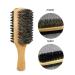 Buy LCKJLJ Men's Hair Brush - Natural Wood Double-Sided Antistatic Styling Comb for Barbers & Shaving Tools (Size M) - Buy Online on GoSupps.com