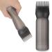 WLLHYF Root Comb Applicator Bottle 6 Ounce Hair Oil Applicator 1 Pack Applicator Bottle Brush with Graduated Scale Hair Root Comb Color Applicator for Hair Dye (Black)