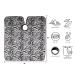 Cricket Zebra Hair Cutting Cape for Adults - Professional Stylist Salon Barbershop Hairdresser Cape with Adjustable Snap Neck Closure - Buy Online on GoSupps.com