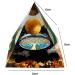 Moonstone Crystal Orgone Pyramid - Healing Energy Tower with Flower of Life Design - Buy Online on GoSupps.com