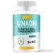 NADH 50MG high-dose formula with coenzyme Q10 for cellular energy antioxidant support and ATP production 60 capsules (1 Pack)