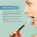 Stainless Steel Tongue Scraper - Eco-Friendly Tongue Cleaner for Fresh Breath | Oral Hygiene Tool in 3 Colors - Buy Online on GoSupps.com