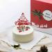 Merry Christmas Cake Topper Red Glitter Christmas Tree Topper Xmas Holiday Cake Picks for Christmas Party Birthday Wedding Decorations - Buy Online on GoSupps.com