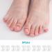 Ripefun Gel Toe Separators for Overlapping Toes - 10PCS Toe Straighteners & Bunion Protectors for Women & Men - White - Buy Online on GoSupps.com