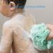 4 Pack Extra Large Bath Loofah Sponge Set - Mesh Pouf Scrubber for Shower, Pink White Blue Green - Buy Online on GoSupps.com
