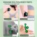 Massage Ball & Fascia Ball - Self-Massage & Trigger Point Therapy for Back & Neck Pain Relief | Acupressure Massager - Buy Online on GoSupps.com