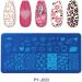 Zonster Valentine's Day Nail Stamping Plates | Love Rose Hot Printing Plates for Perfect Nail Art - Buy Online on GoSupps.com