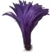 20pcs Purple Rooster Coque Tails Feathers 16-18 for Wedding Stage Performance Costume Decoration - International Shipping Available - Buy Online on GoSupps.com