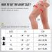 Hinged Knee Brace for Men & Women - Adjustable Support Wrap for Pain Relief - Patellar Tendon Sleeve for Strains, Sprains, ACL and MCL Injuries - Large Black - Buy Online on GoSupps.com