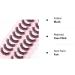 Russian Strip Lashes - Natural Fluffy Wispy D Curly 10 Pairs - Reusable Faux Mink Lashes - 15MM-02 - Buy Online on GoSupps.com