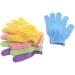 OUNONA 2 Pack Exfoliating Gloves for Body Scrub - 100% Natural Green Scrub Mitts for Smooth Skin - International Shipping Available - Buy Online on GoSupps.com