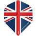RED DRAGON Hardcore Union Jack Dart Flights - 5 Sets (15 Flights) | Extra Thick Standard Design - Buy Online on GoSupps.com