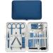 Nail Clippers Set Stainless Steel Nail Tools Man and Woman Built-in Nail Files Portable Travel 18-Piece Blue Black (Color : Blue) - Buy Online on GoSupps.com