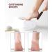 Foot Scrubber for Dead Skin with Bamboo Handle Brown - Buy Online on GoSupps.com