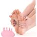Silicone Gel Toe Spreader & Hammer Toe Splint - Miss Fashionable Pink | 1 Pair Toe Separator & Protector for Foot Corrector - 11X10X6CM - Buy Online on GoSupps.com