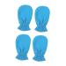 POPETPOP 4 Pairs Maintenance Care Gloves Spa Wax Hand Cover Nourishing Hand Care Tool Paraffin Hand Treatment Gloves Paraffin Wax Covers Hand Use Flannel Work Short Boots