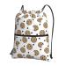 YYHHAOFA Cookies Food Chocolate Chip Biscuits Prints Outdoor leisure zipper drawstring backpack : Waterproof durability lightweight 18 x 15.3 in