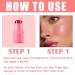 GECOMO Cooling Water Jelly Tint - Vegan & Cruelty-Free Sheer Lip & Cheek Stain Buildable Watercolor Finish 0.18Oz - 03# RED | International Shipping Available - Buy Online on GoSupps.com