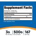 Nutricost D-Aspartic Acid (DAA) Powder 500G - Powerful DAA Supplement - Buy Online on GoSupps.com