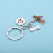 Ensianth Dog Keychain Gift | Perfect Puppy & Dog Lover Keyring | Paw Print Keychain for Dog Owners | Ideal Gift for Mom Dad & Shepherd Fans - Buy Online on GoSupps.com