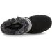 Khombu Women's Jessica Shearling Lined Winter Boots 9 Black - Cozy & Stylish Footwear for Winter Adventures - Buy Online on GoSupps.com