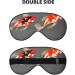 Buy SSIMOO Traditional Koi Carps Sleep Mask - Adjustable Breathable & Fashionable Eye Mask for Comfortable Sleep | International Shipping - Buy Online on GoSupps.com