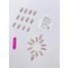 YourSchoiceVi 24pcs Cat Eye Short Long Coffin Fake Nail Pink 3D Press on Nails Pink Nails Luxurious Nails Acrylic Nails Fake Nails For Women Girls - Buy Online on GoSupps.com