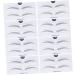 Didiseaon 2 Eyebrow Template with Strap Beauty Eyebrow Makeup Tools Eyebrow Stickers Portable A607 Card - Buy Online on GoSupps.com