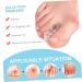 Silicone Toe Separator Clips Bundle for Hammer Toe & Valgus Correction - 4 Pairs - Buy Online on GoSupps.com