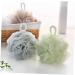 Angoily 4pcs Bath Ball Mesh Pouf - Premium Shower Sponge Net for Luxurious Cleansing - Buy Online on GoSupps.com