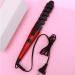 Automatic Curling Wand Portable Hair Curler - Hair Straightener and Curler 2 in 1 Portable Automatic Hair Curler Wand for Long Short Hair Red US - Buy Online on GoSupps.com