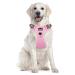 Eyein Dog Harness for Large Dogs Adjustable Breathable Reflective Padded and Breathable Chest Harness with Handle and Front Bar for Daily Training (Pink XL) XL(Neck: 55-83cm Chest: 50-94cm) Pink