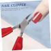 Lurrose Folding Hawk Mouth Pliers Portable Nail Clipper Cuticle Nipper Cuticle Cuticle Scissor Manicure Nail Tool Dead Skin Clipper Push Care Cutting 430 Stainless Steel - Buy Online on GoSupps.com