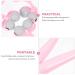 Healvian Neck Massage Roller - Shiatsu Deep Tissue Trigger Point Relief | Manual Self Muscle Massage Device for Neck & Shoulders - Pink - Buy Online on GoSupps.com