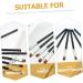 DRESSOOS 50 Pcs Eye Shadow Brush Eyeshadow Makeup Brush Thin Makeup Brush Esthetician Eye Plastic - Buy Online on GoSupps.com