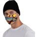 Buy Zyvia Sunset Beach Hammock Adult Pleated Mask - 5-Layer Protection Activated Carbon Filter Soft & Breathable | International Shipping Available - Buy Online on GoSupps.com