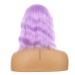 eNilecor 14 Inch Lavender Purple Short Bob Wig for Women - Natural Wavy Synthetic Wig for Cosplay and Party Costume - Buy Online on GoSupps.com