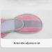 Safwel Back Support Bandage - Breathable Height-Adjustable Collar for Neck Pain Relief & Spine Pressure - Pink for Women - Buy Online on GoSupps.com