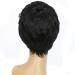 Shop Women's Black Wavy Synthetic Curly Wig - Perfect for 50s 60s 70s & 80s Styles | International Shipping Available - Buy Online on GoSupps.com
