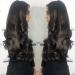 Body Wave Clip In Human Hair Extensions - 120g 8pcs 16 #1B Natural Black - Women's Wavy Hairpiece - BW-Natural Black - Buy Online on GoSupps.com