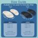 Dr. Foot Plantar Fasciitis Relief Inserts | Gel Heel Cups for Pain Arch Support & Shock Absorption | Small Black Orthotic Insoles for Men & Women - Buy Online on GoSupps.com